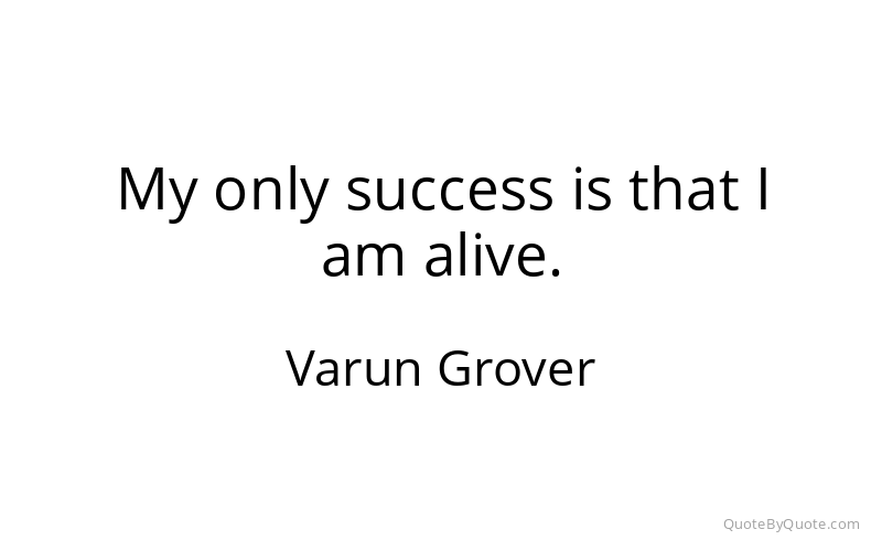 Preview image for this quote by Varun Grover