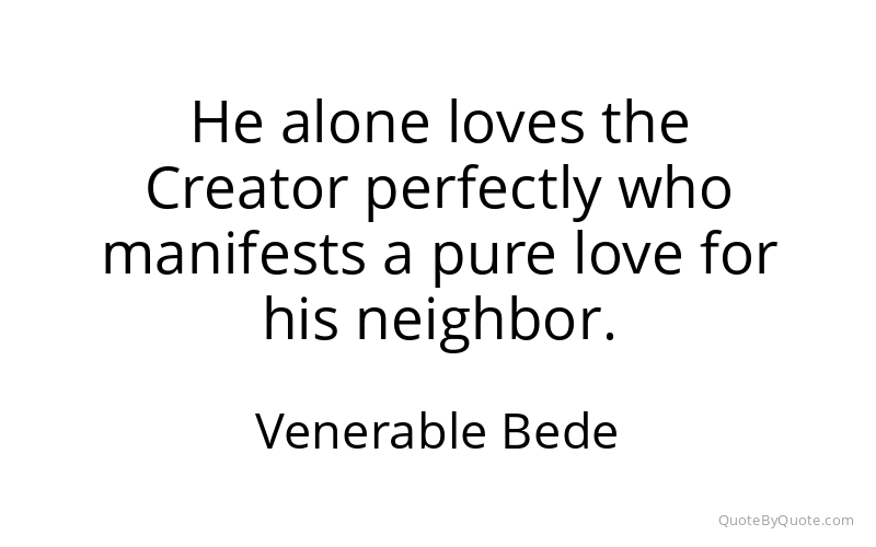 Preview image for this quote by Venerable Bede