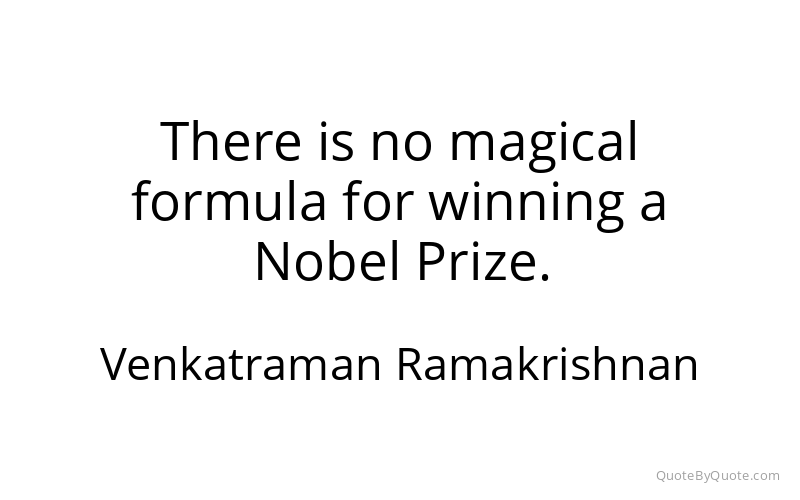 Preview image for this quote by Venkatraman Ramakrishnan