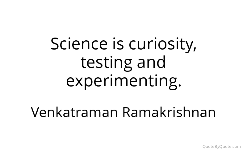 Preview image for this quote by Venkatraman Ramakrishnan