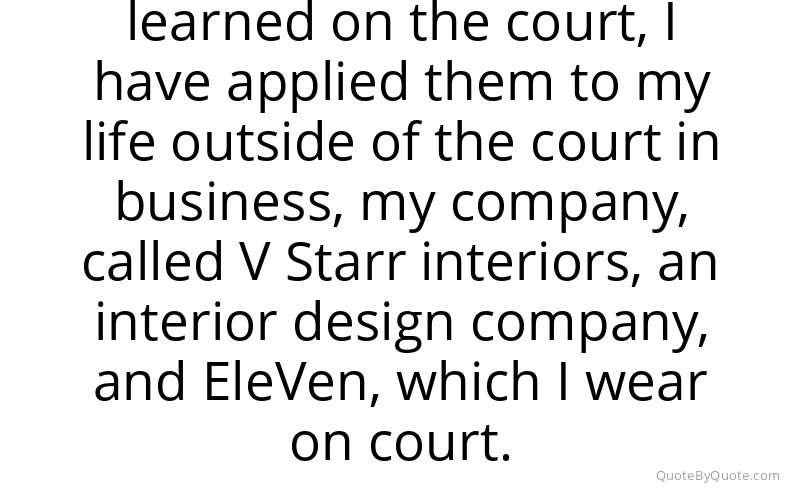 Preview image for this quote by Venus Williams