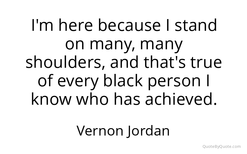Preview image for this quote by Vernon Jordan