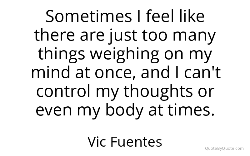 Preview image for this quote by Vic Fuentes