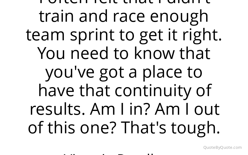 Preview image for this quote by Victoria Pendleton