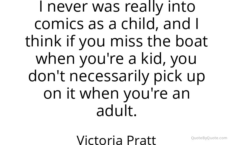 Preview image for this quote by Victoria Pratt