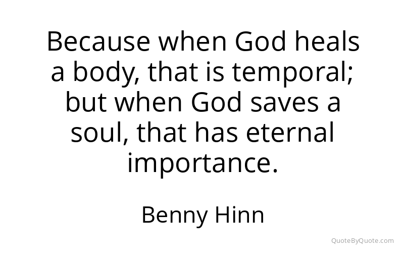 Preview image for this quote by Benny Hinn