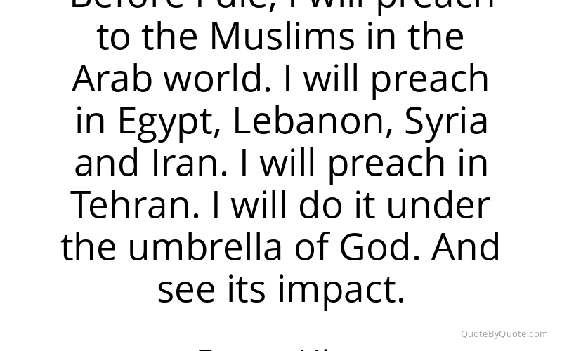 Preview image for this quote by Benny Hinn