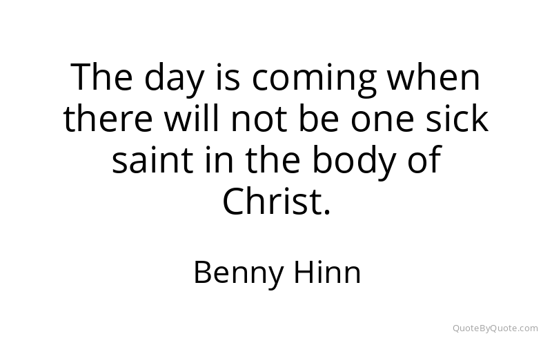 Preview image for this quote by Benny Hinn