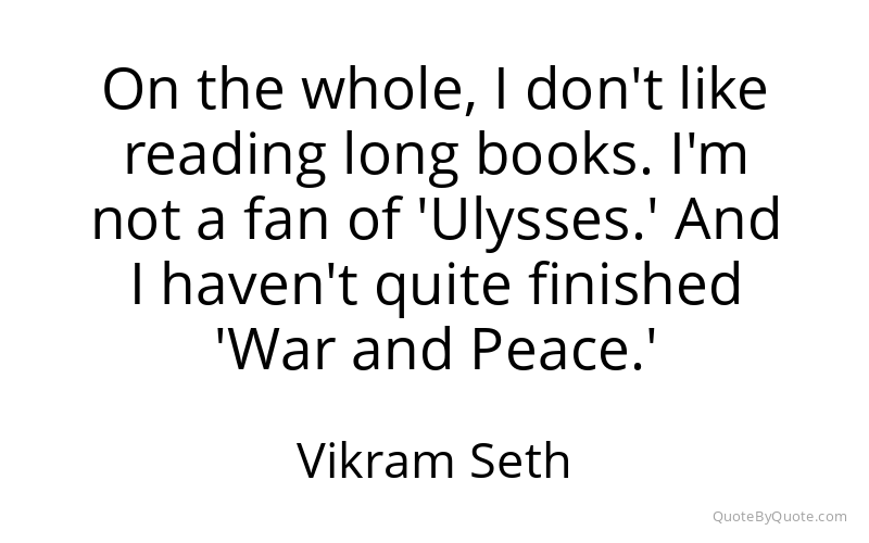 Preview image for this quote by Vikram Seth