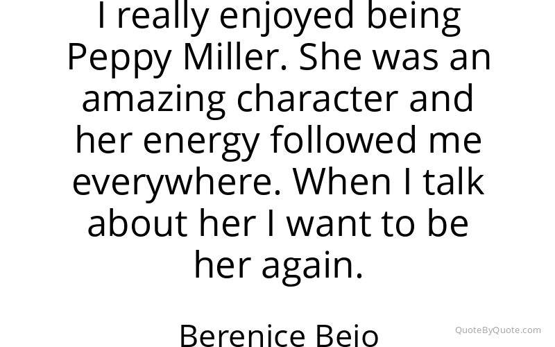 Preview image for this quote by Berenice Bejo