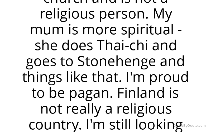 Preview image for this quote by Ville Valo