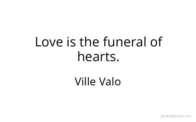 Preview image for this quote by Ville Valo