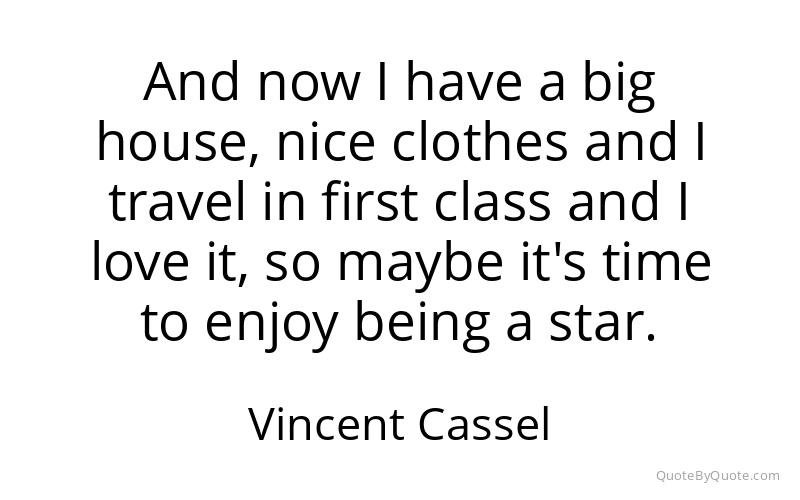 Preview image for this quote by Vincent Cassel