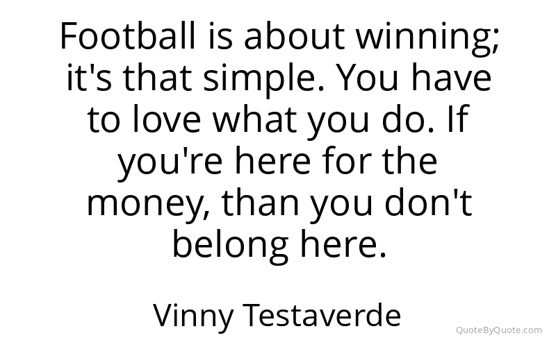 Preview image for this quote by Vinny Testaverde