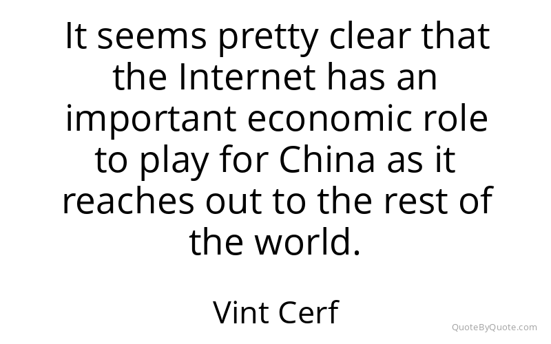 Preview image for this quote by Vint Cerf