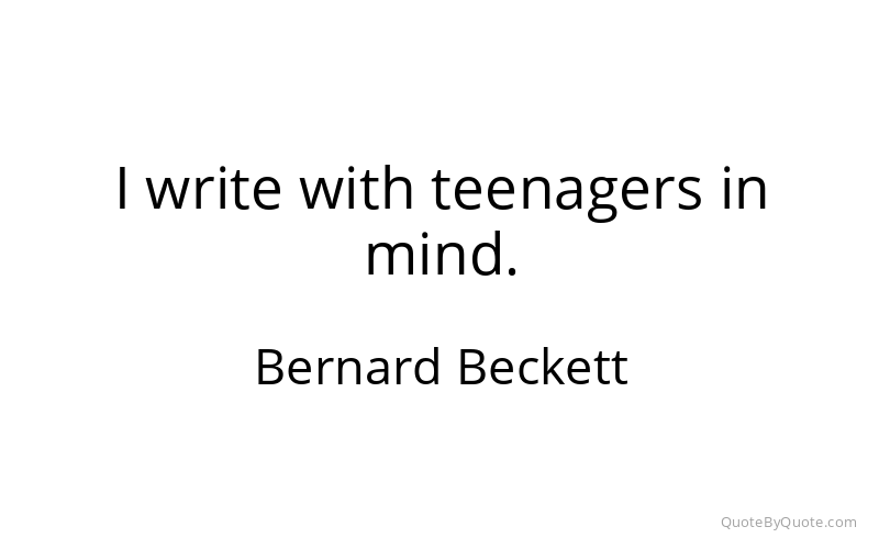 Preview image for this quote by Bernard Beckett