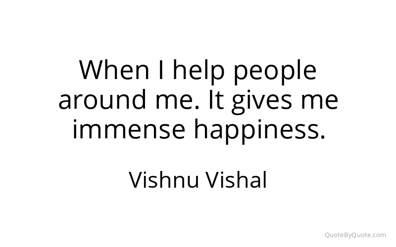 Preview image for this quote by Vishnu Vishal