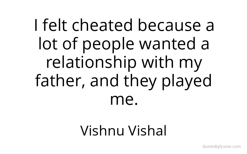 Preview image for this quote by Vishnu Vishal