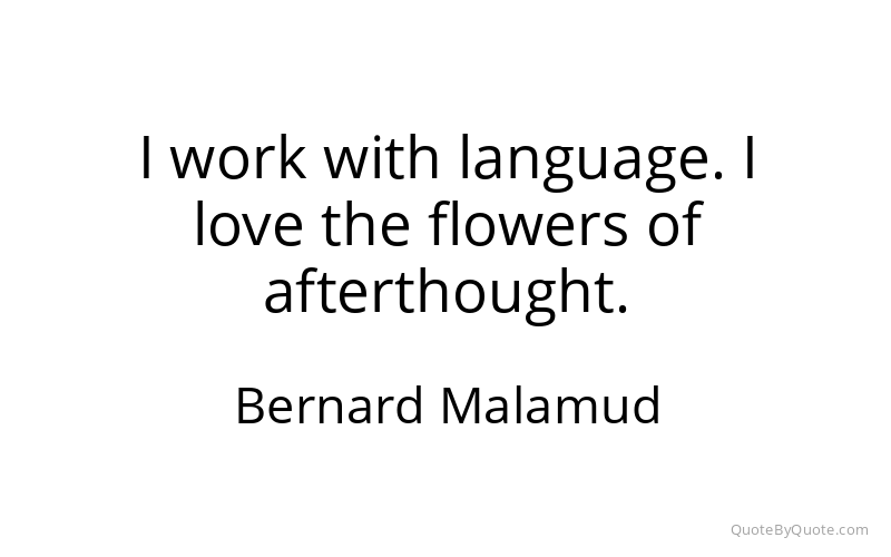 Preview image for this quote by Bernard Malamud