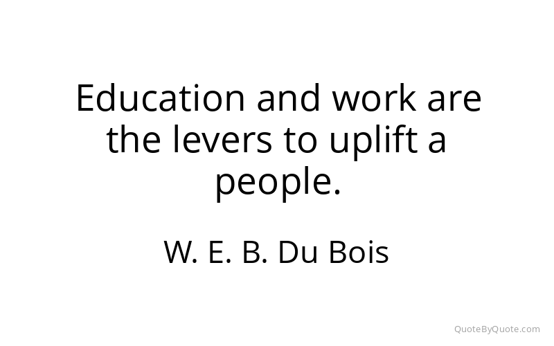 Preview image for this quote by W. E. B. Du Bois