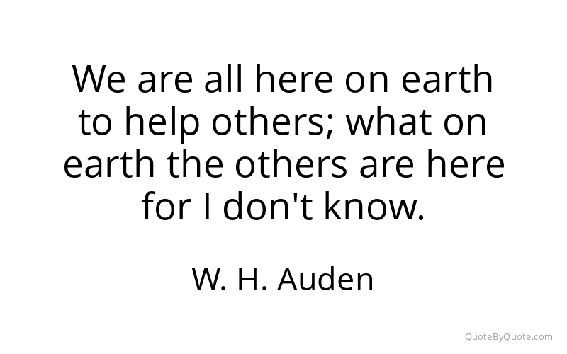 Preview image for this quote by W. H. Auden
