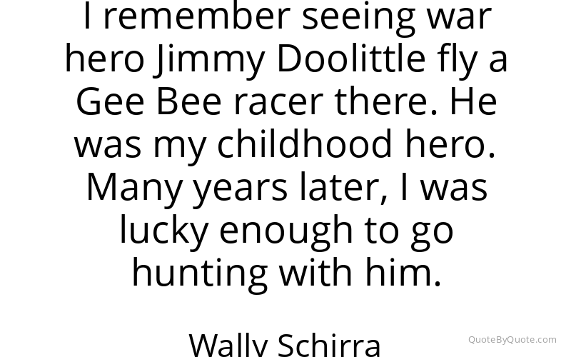 Preview image for this quote by Wally Schirra