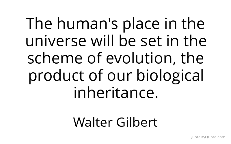 Preview image for this quote by Walter Gilbert