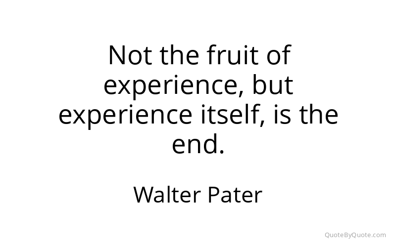 Preview image for this quote by Walter Pater