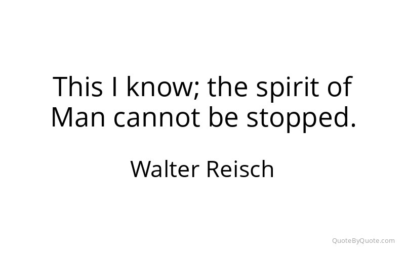 Preview image for this quote by Walter Reisch