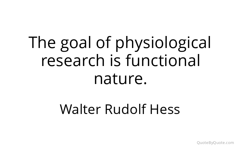 Preview image for this quote by Walter Rudolf Hess