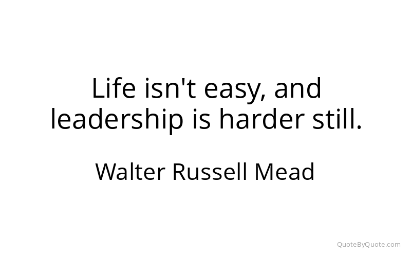 Preview image for this quote by Walter Russell Mead