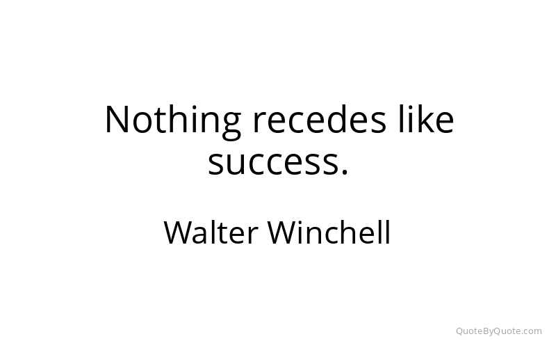 Preview image for this quote by Walter Winchell
