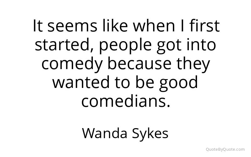 Preview image for this quote by Wanda Sykes