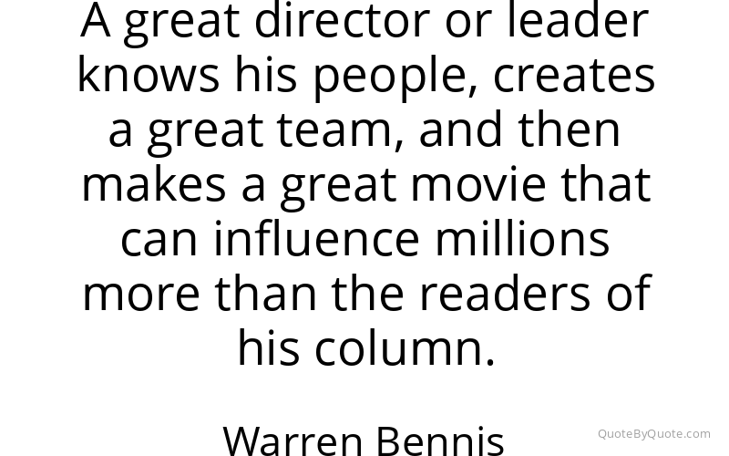 Preview image for this quote by Warren Bennis