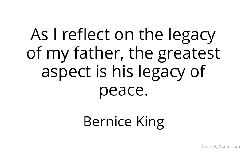 Preview image for this quote by Bernice King
