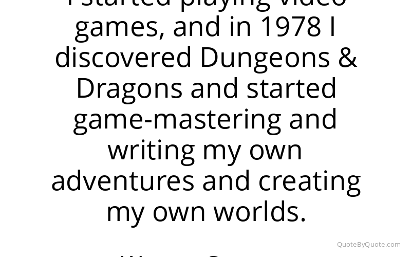 Preview image for this quote by Warren Spector