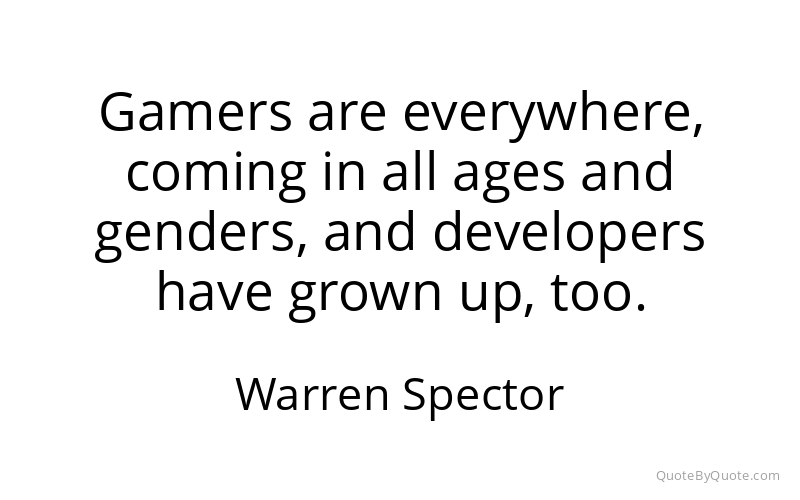 Preview image for this quote by Warren Spector