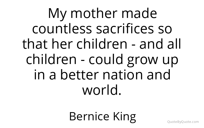 Preview image for this quote by Bernice King