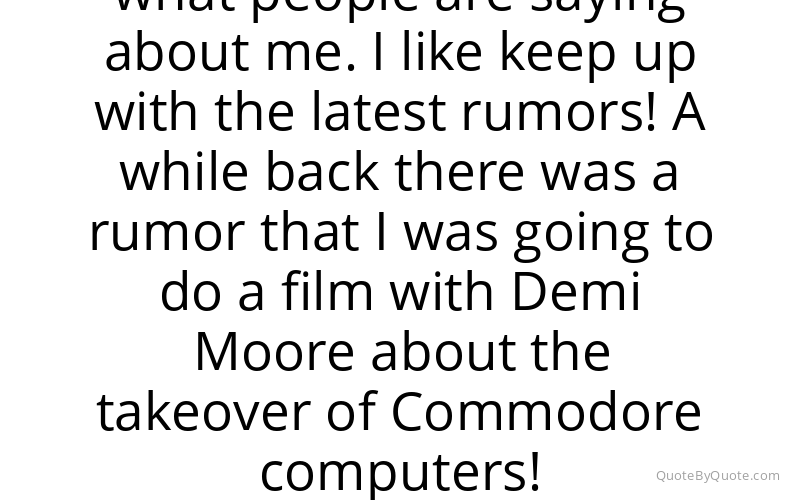 Preview image for this quote by Warwick Davis