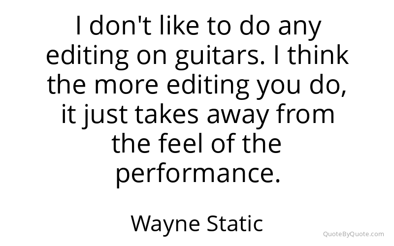 Preview image for this quote by Wayne Static