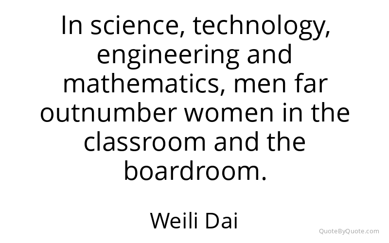Preview image for this quote by Weili Dai