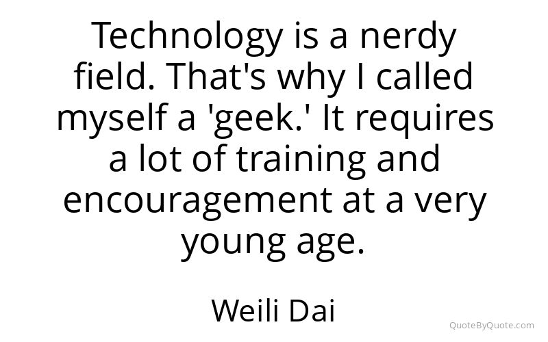 Preview image for this quote by Weili Dai