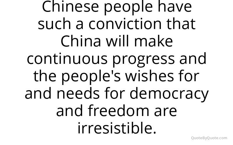 Preview image for this quote by Wen Jiabao