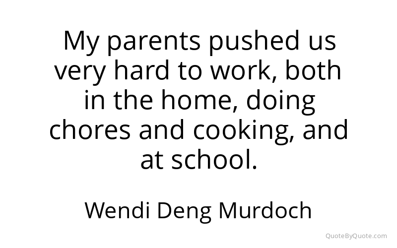 Preview image for this quote by Wendi Deng Murdoch