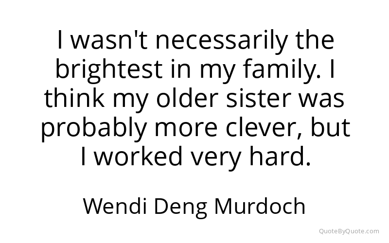 Preview image for this quote by Wendi Deng Murdoch