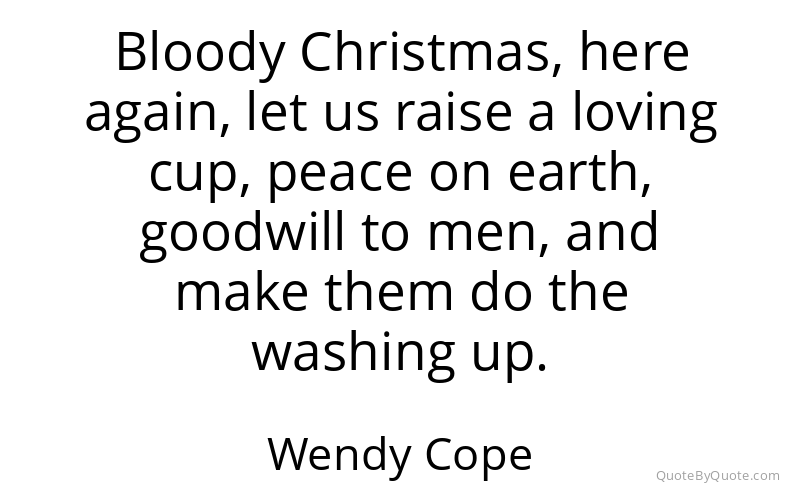 Preview image for this quote by Wendy Cope