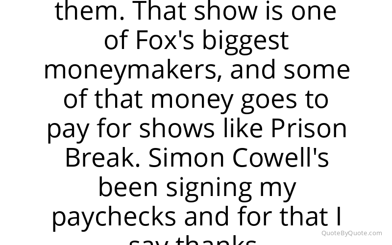 Preview image for this quote by Wentworth Miller