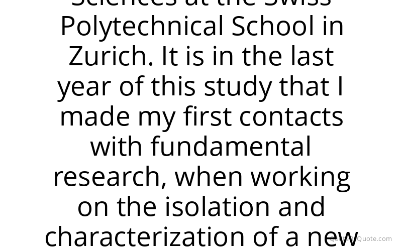 Preview image for this quote by Werner Arber