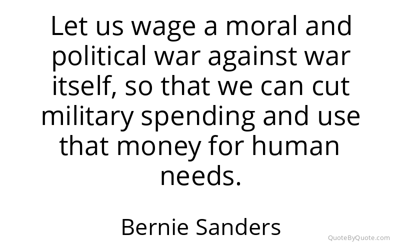 Preview image for this quote by Bernie Sanders