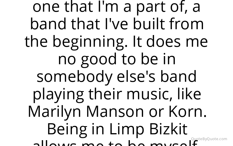 Preview image for this quote by Wes Borland